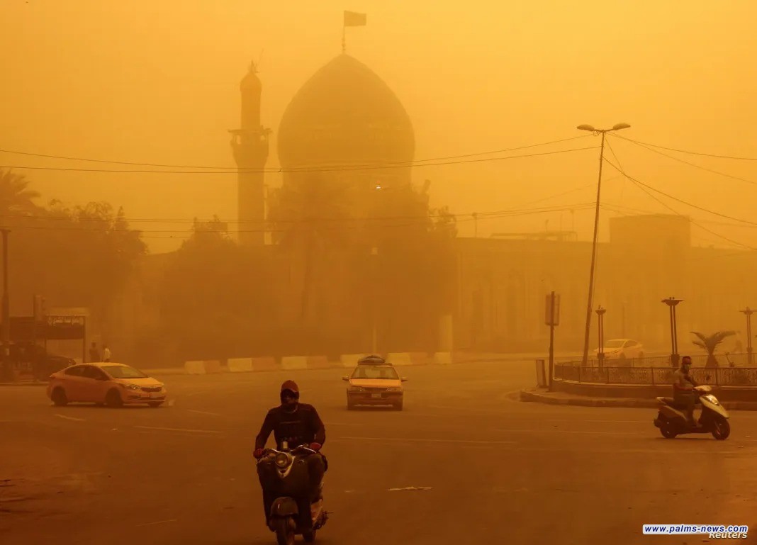 عاصفة ترابية تصل الناصرية وتوقعات بغبار وأمطار خفيفة في الأيام المقبلة